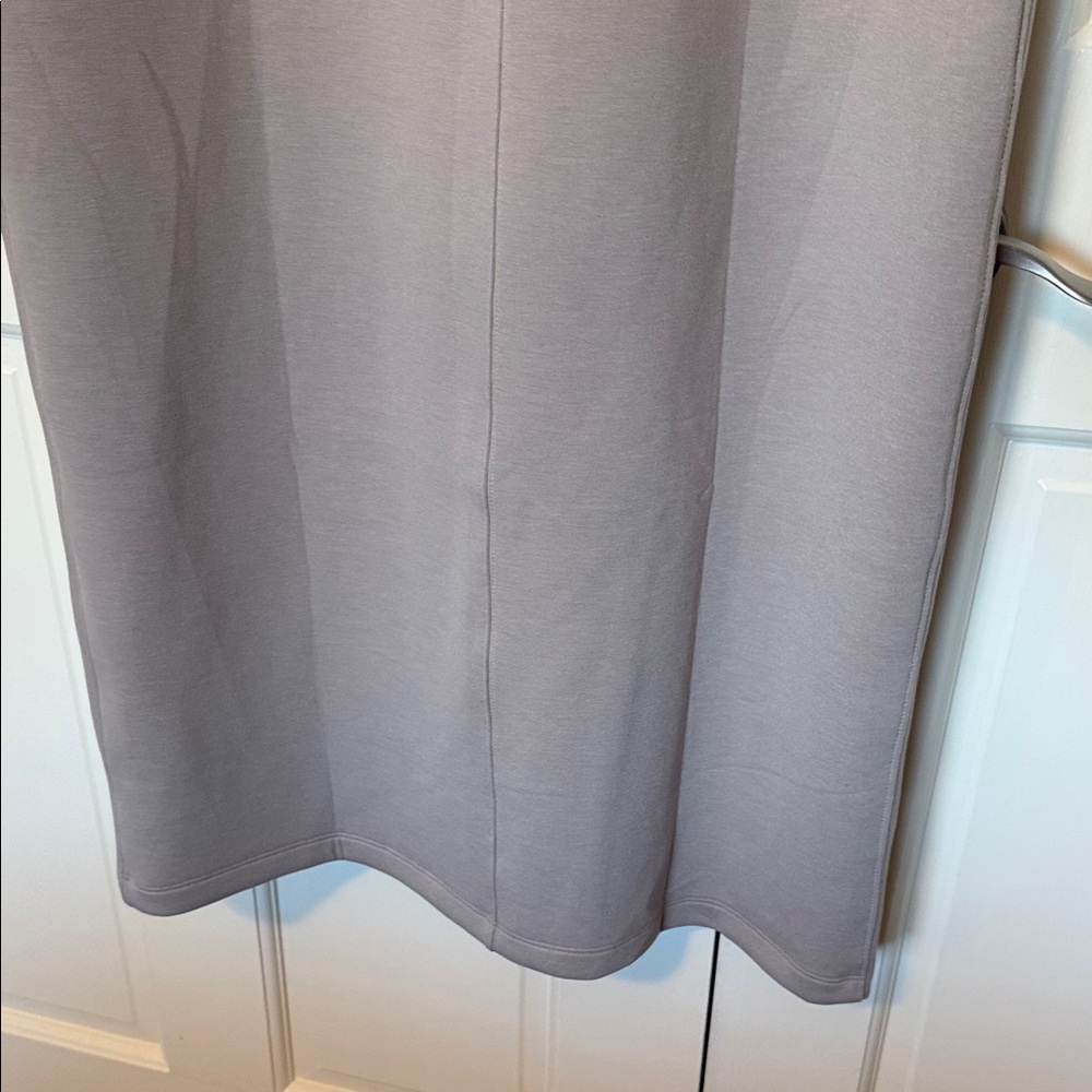 Abercrombie & Fitch Sleeveless Taupe Athletic YPB Midi Dress L - Picture 7 of 8